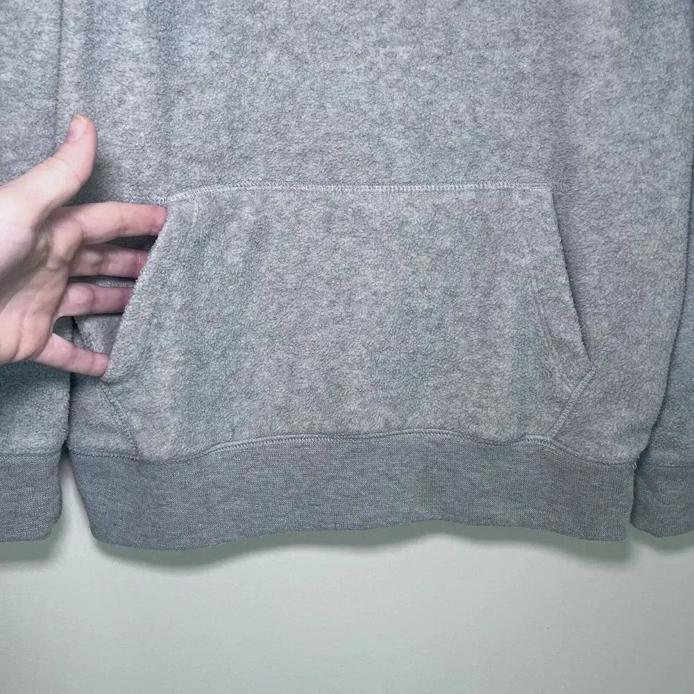 Gap Kids - Boys 1/4 Quarter Zip Fleece Pullover Sweatshirt - Gray‎ - Size Medium